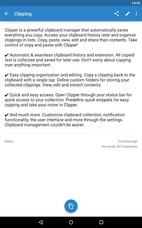 Clipper+ screenshot 2