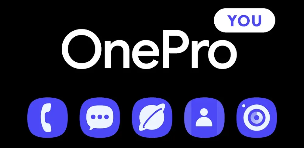 OnePro (You) - Icon Pack screenshot 1