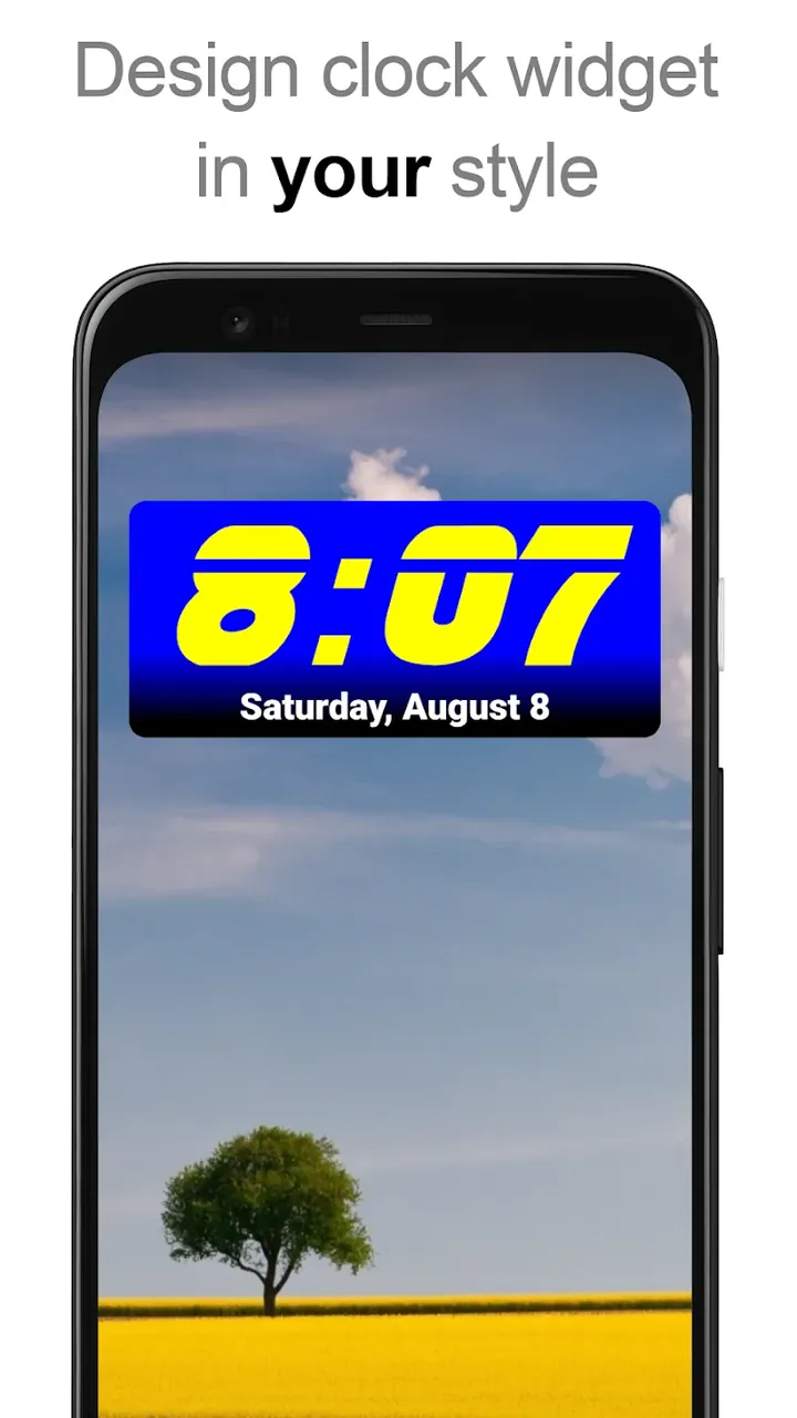 DIGI Clock Widget Plus screenshot 3