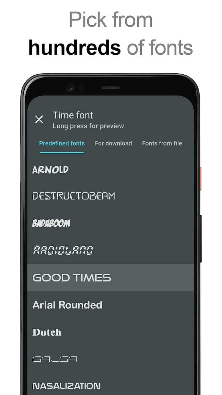 DIGI Clock Widget Plus screenshot 6
