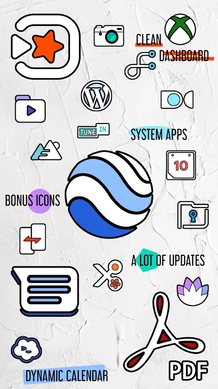 WhitArt Icon Pack screenshot 4
