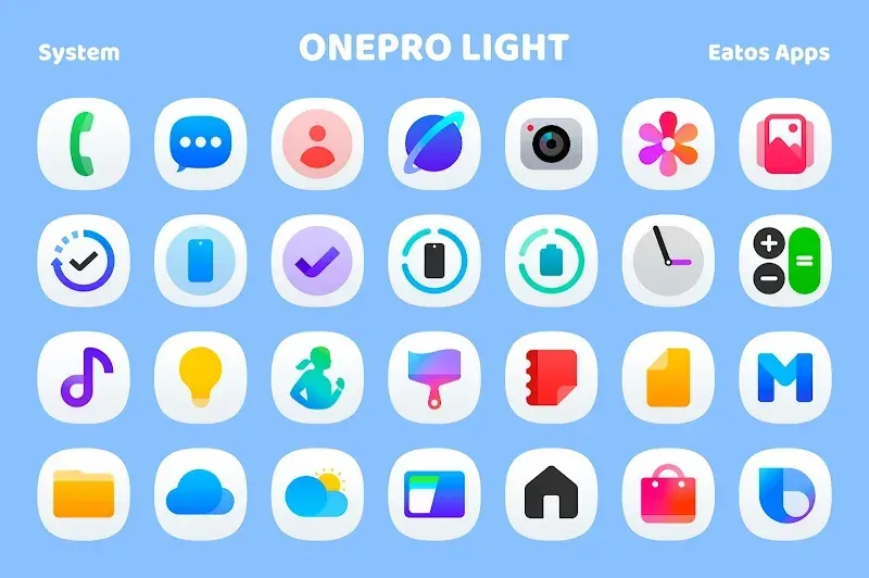 OneLight 7 - Icon Pack screenshot 3