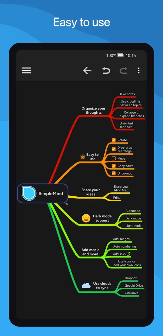 SimpleMind Pro screenshot 5