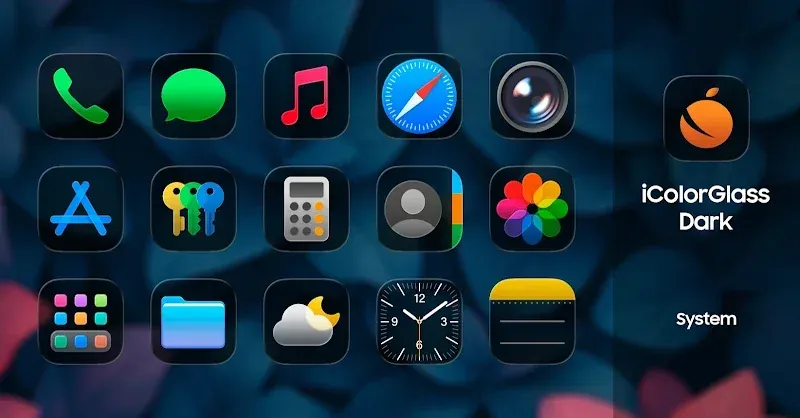 iColorGlass Dark screenshot 6