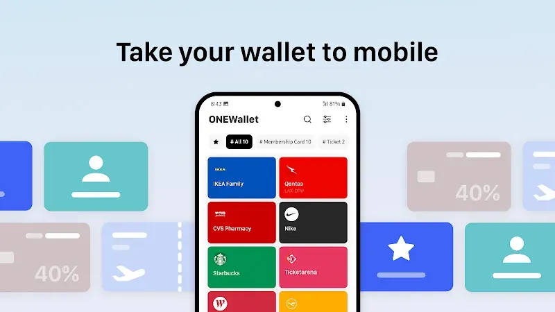 ONEWallet - Cards Wallet screenshot 2
