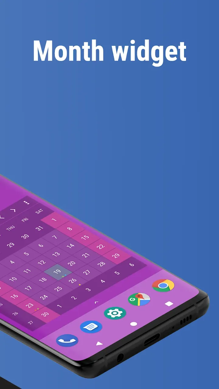 Calendar Widget screenshot 4