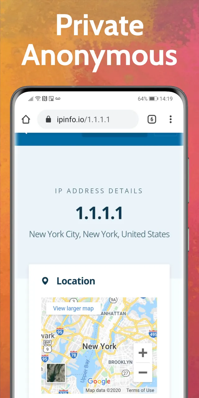 UPX VPN Browser screenshot 2