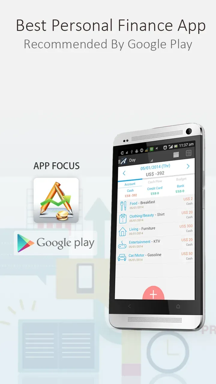 AndroMoney Pro screenshot 2