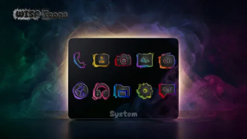 Wisp Dark Icons screenshot 2
