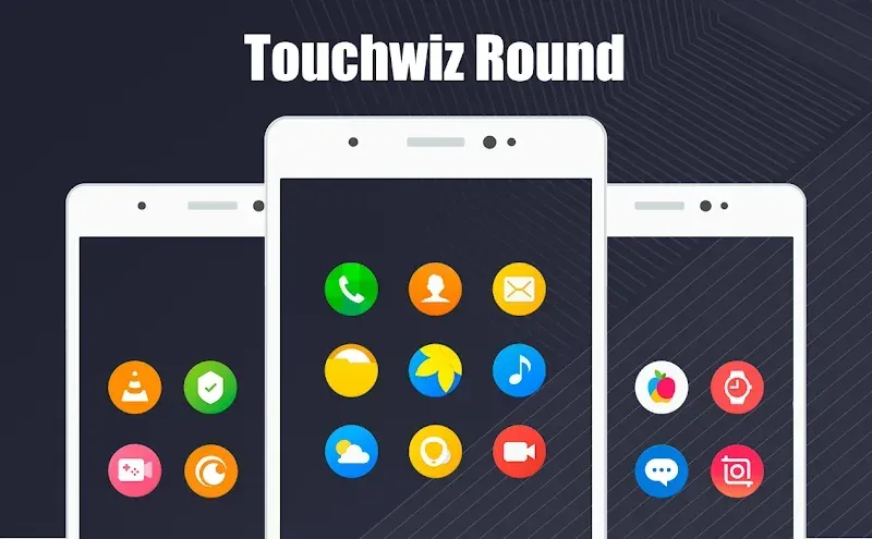 TouchWiz - Icon Pack (Round) screenshot 2