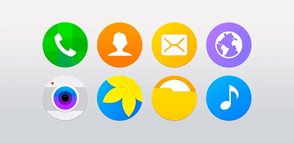 TouchWiz - Icon Pack (Round) screenshot 1