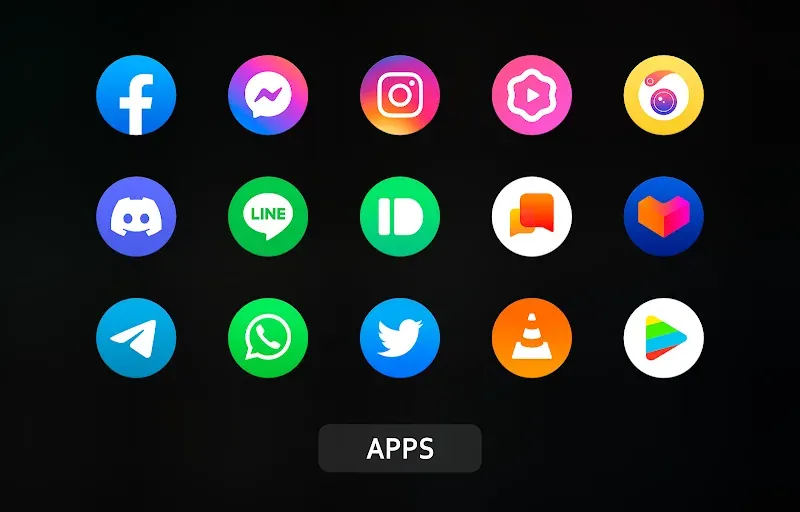 iPear Pro - Icon Pack (Round) screenshot 4