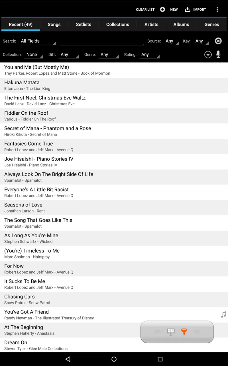 MobileSheets Trial screenshot 4