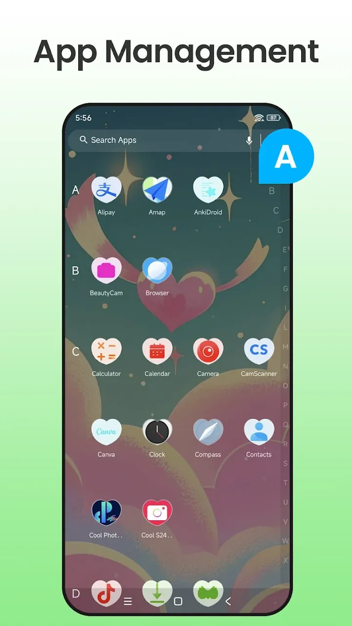 Like Launcher heart launcher screenshot 5
