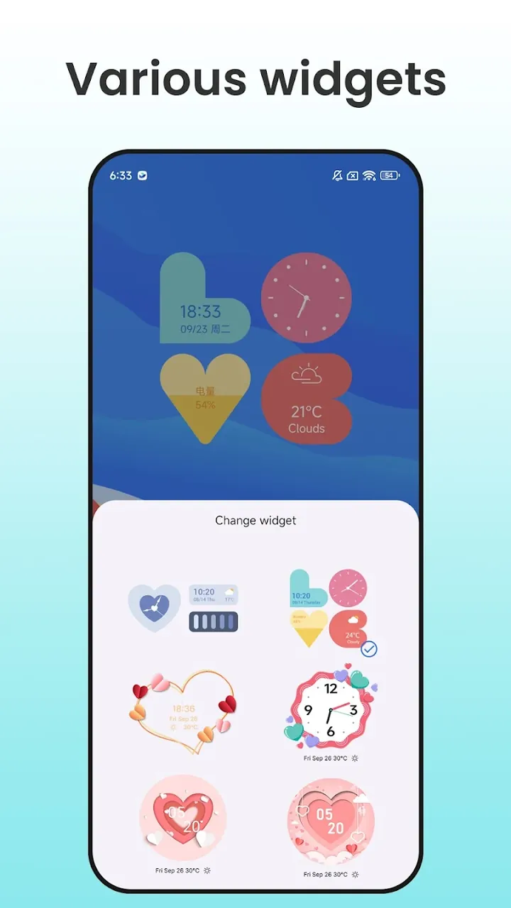 Like Launcher heart launcher screenshot 6