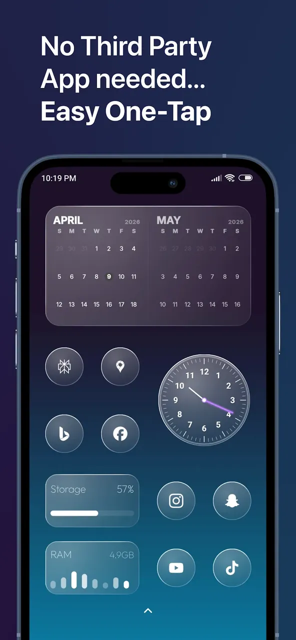 Glassy Widgets screenshot 4