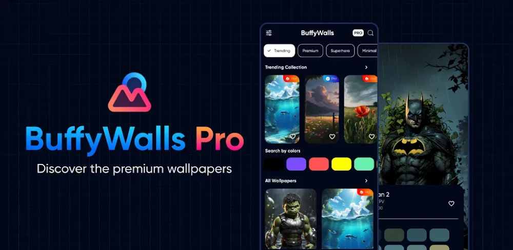 BuffyWalls Pro screenshot 1