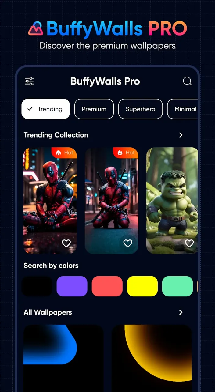 BuffyWalls Pro screenshot 2