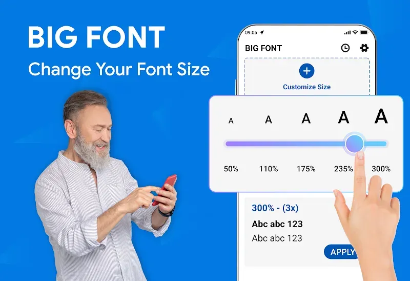 Big Font: Change Font Size screenshot 5