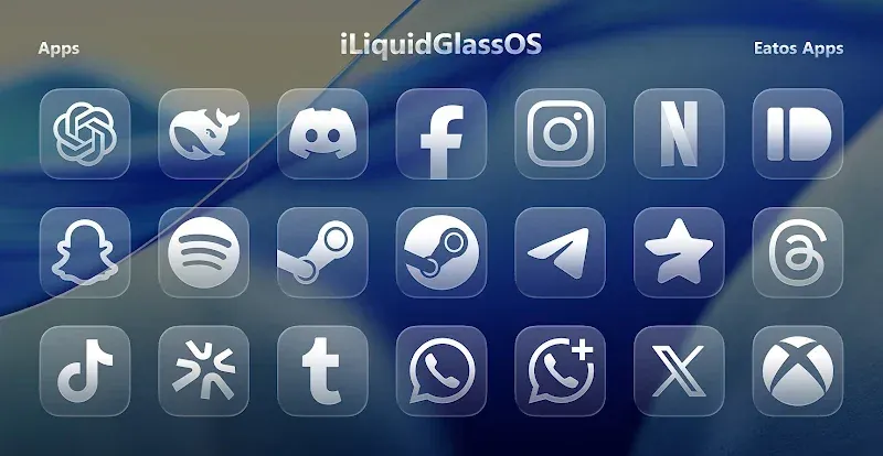 iLiquidGlassOS screenshot 6