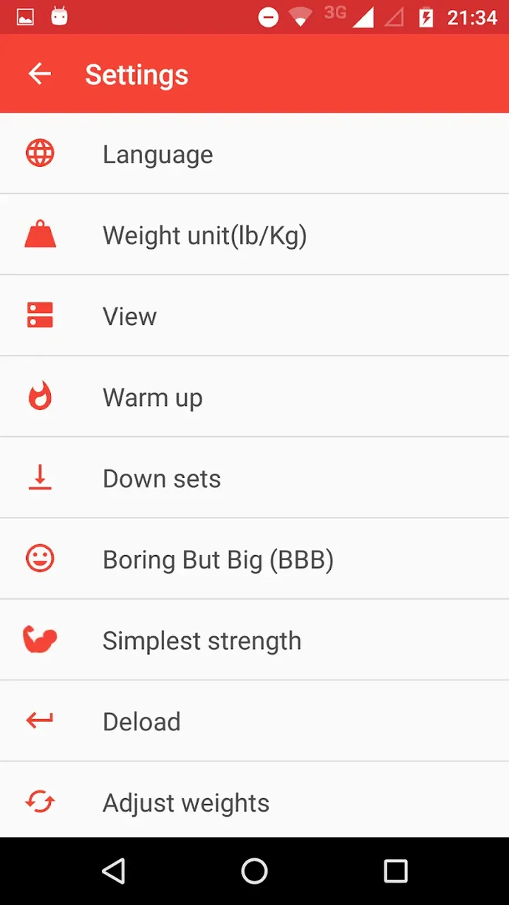 Wendler 5/3/1 log (Five3One) screenshot 6