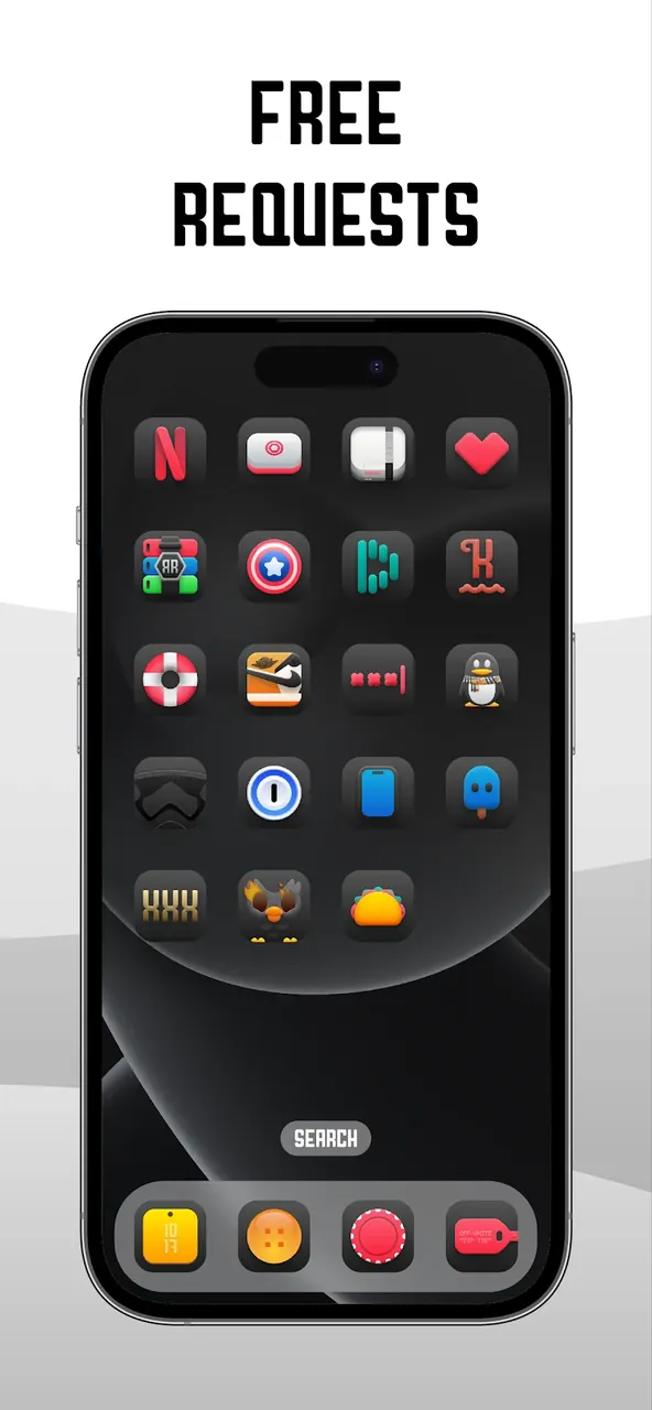 Aventura Dark - Icon Pack screenshot 5