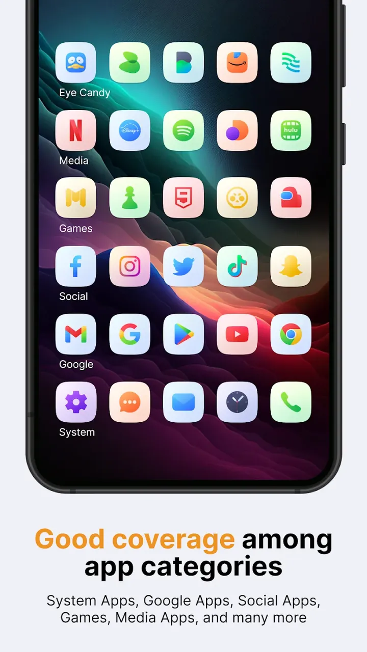 Ares Light: Pastel Icon Pack screenshot 5