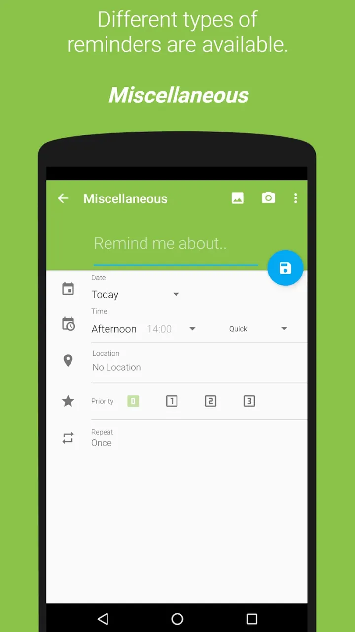 COL Reminder screenshot 3