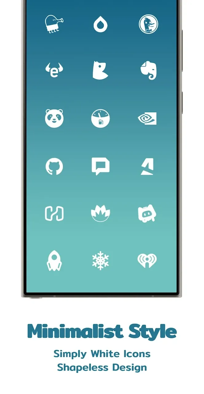 Simply Minimal White Icon Pack screenshot 4
