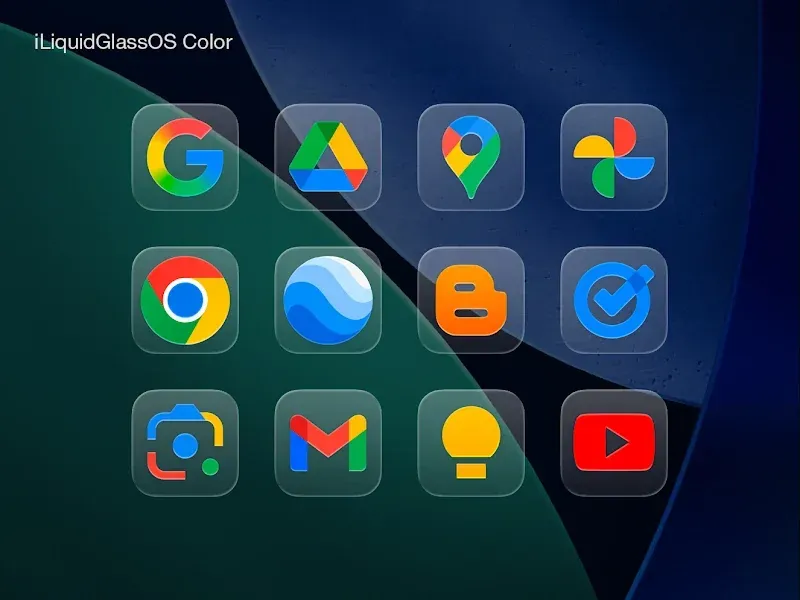 iLiquidGlassOS (Color) screenshot 3