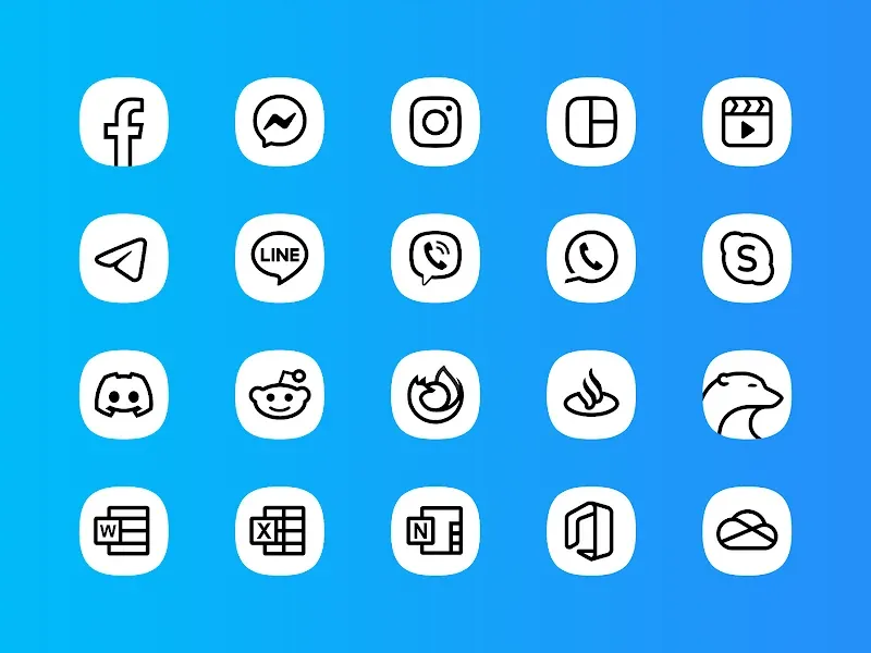 Whiux White - Icon Pack screenshot 5