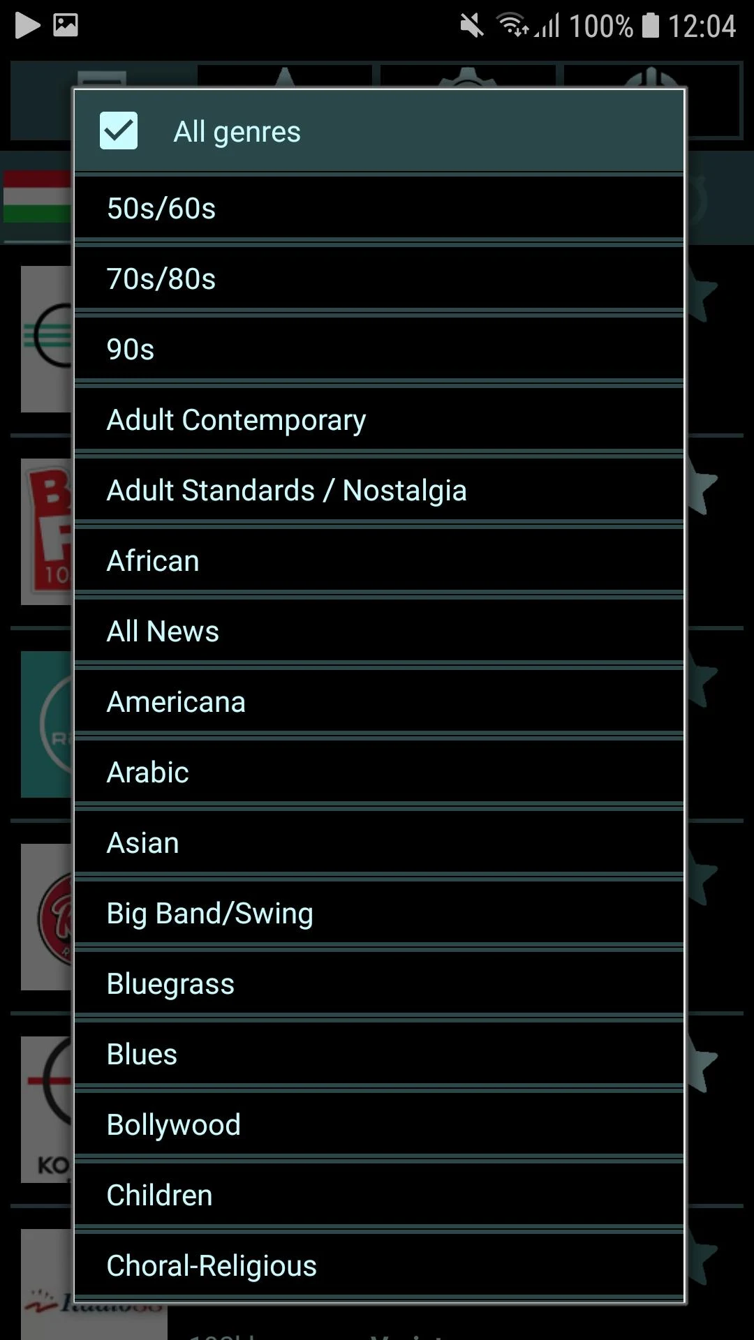 Radio Online PRO ManyFM screenshot 5