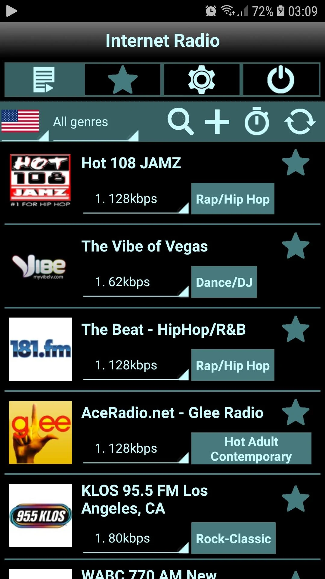 Radio Online PRO ManyFM screenshot 1