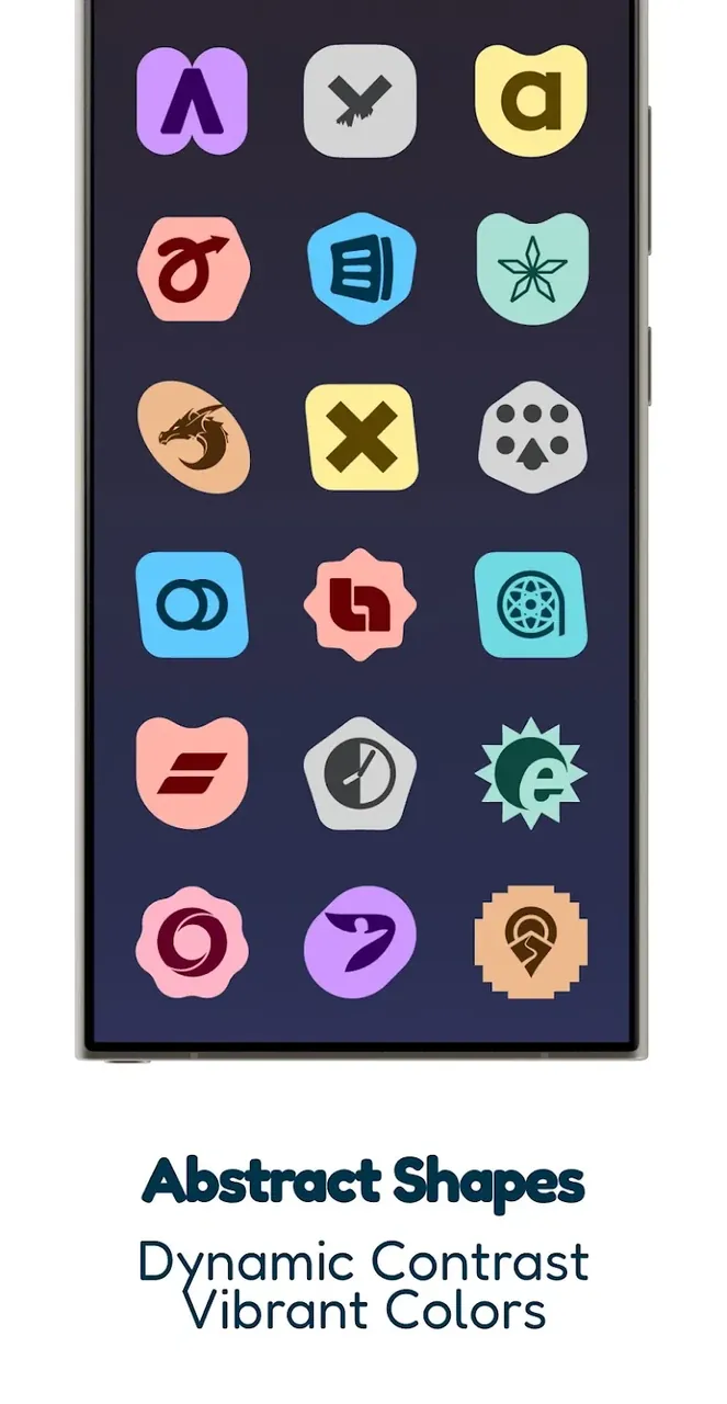 Expressive Shapes Icon Pack screenshot 4