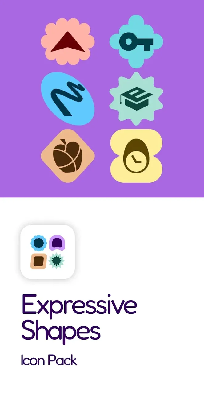 Expressive Shapes Icon Pack screenshot 2