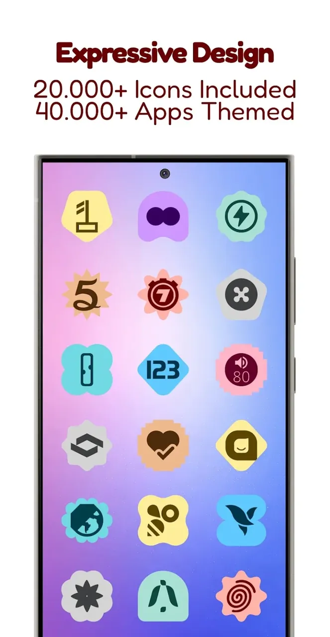 Expressive Shapes Icon Pack screenshot 3