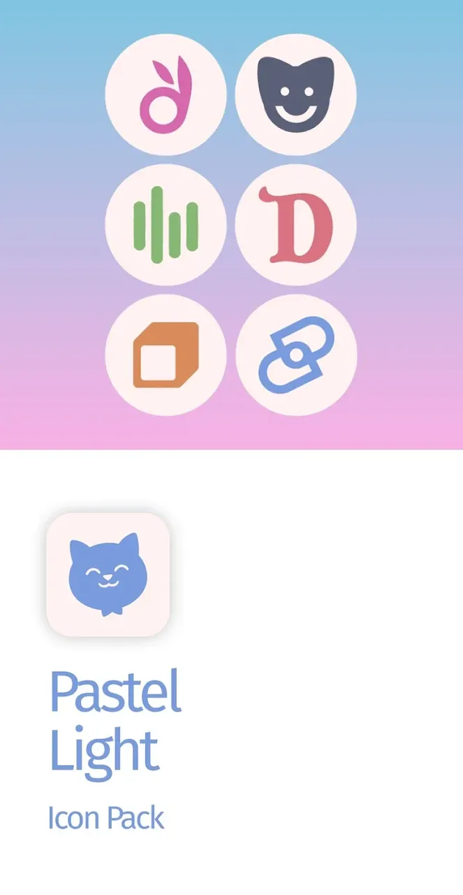 Pastel Light Icon Pack screenshot 6