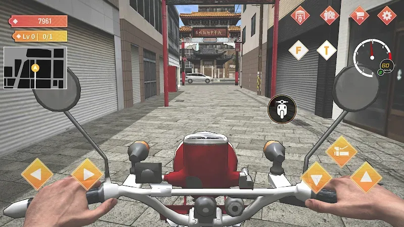 Japan Postman Moto Simulator screenshot 4