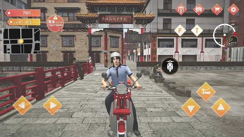 Japan Postman Moto Simulator screenshot 2