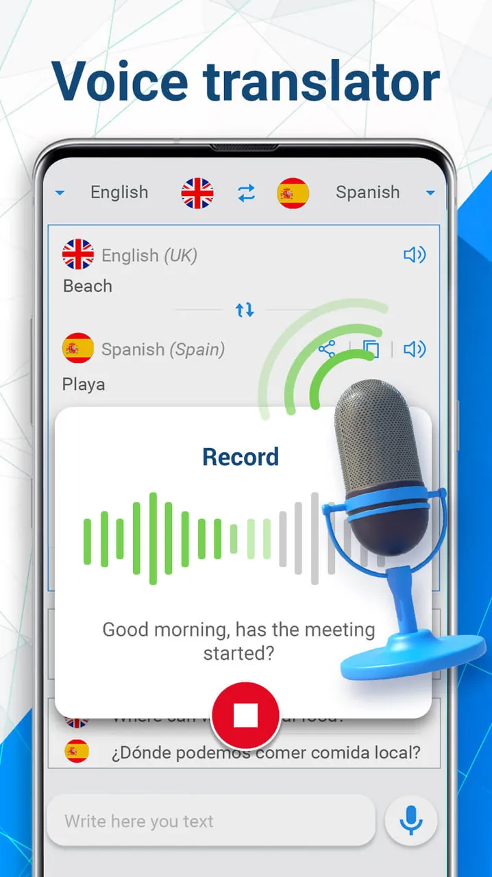AI Voice Translator Translate screenshot 2