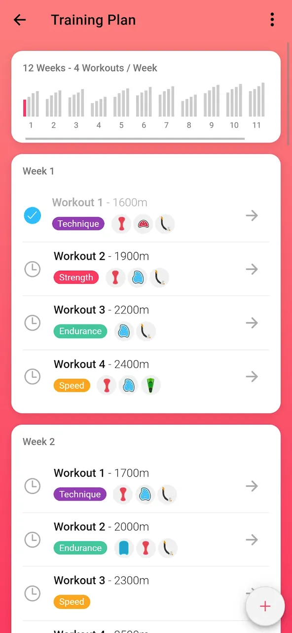 Swim Coach - Swimming Workouts screenshot 4