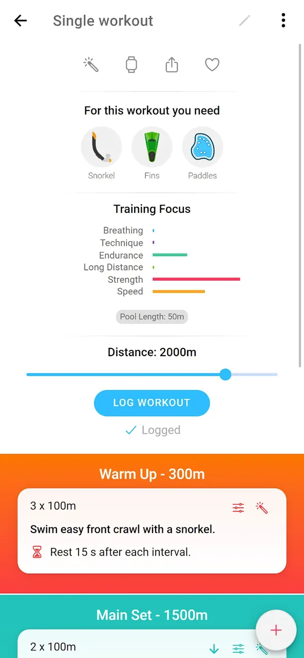 Swim Coach - Swimming Workouts screenshot 3