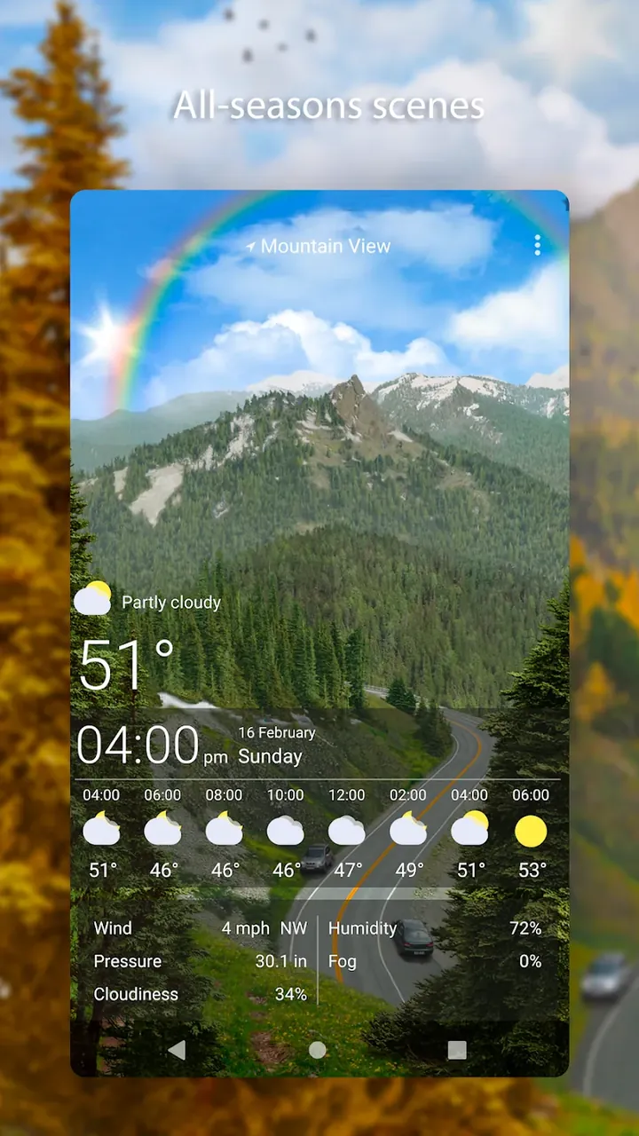 Weather Live Wallpapers screenshot 2