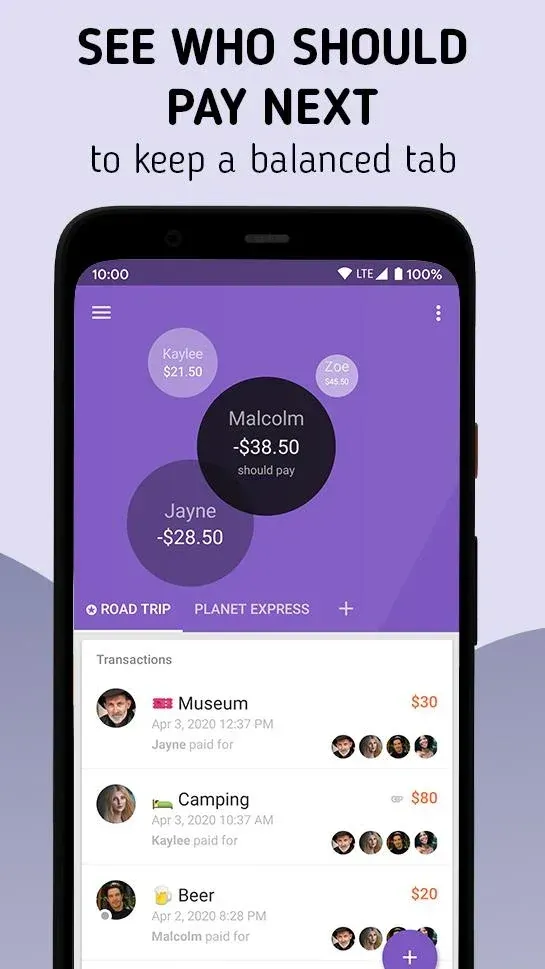 Settle Up – Group Expenses screenshot 2