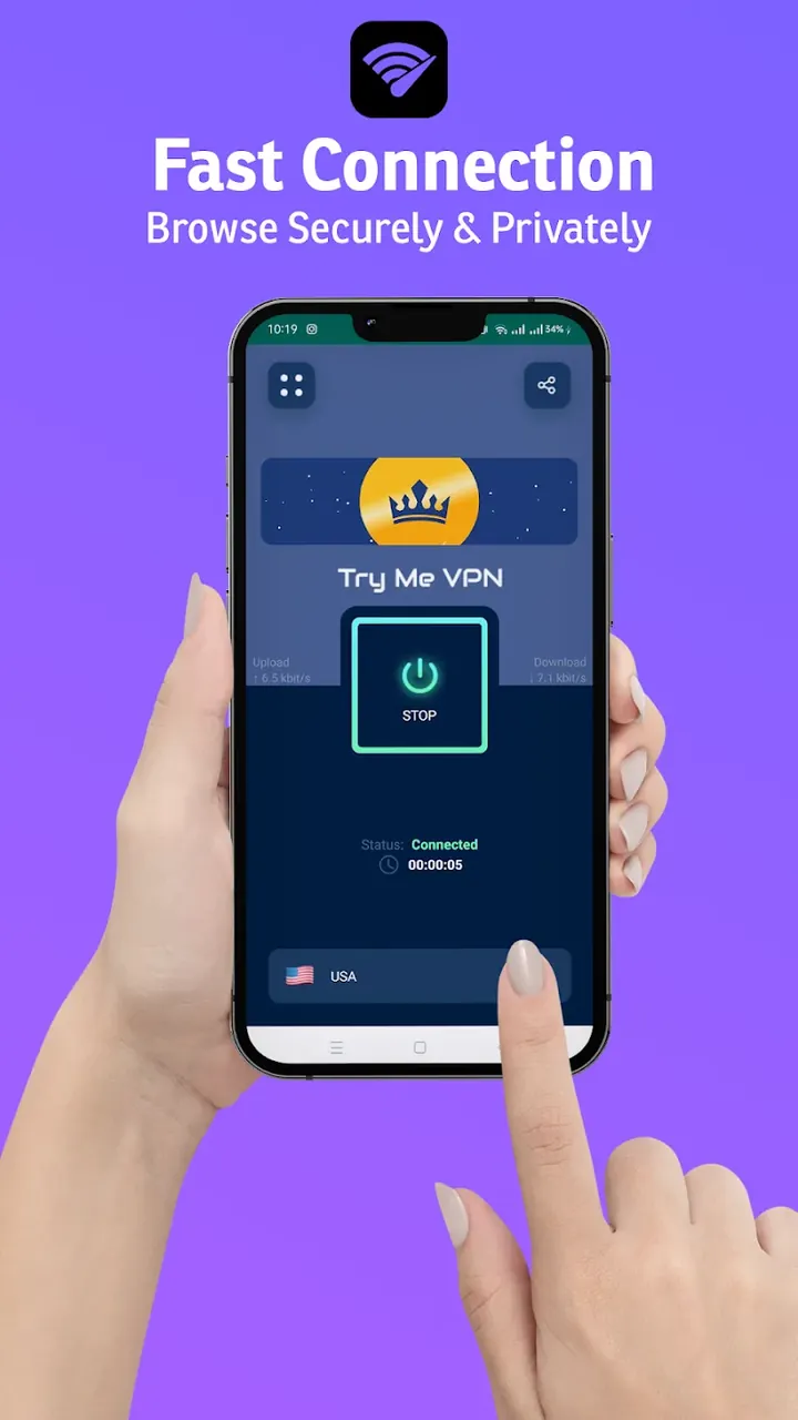 Tryme VPN screenshot 2