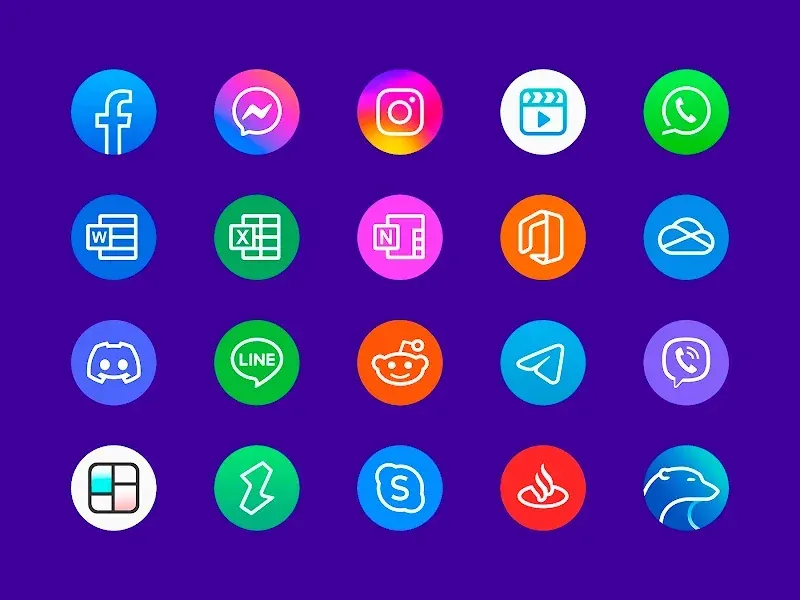 Delux - Icon pack (Round) screenshot 4