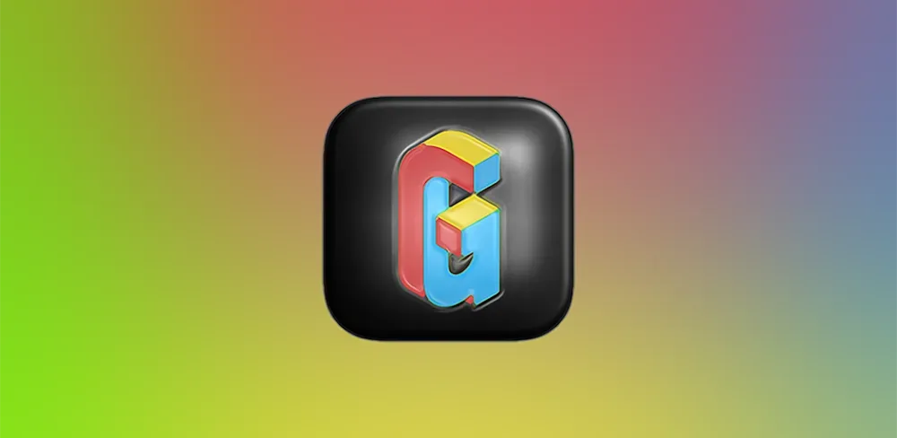 Glossy Dark 3D - Icon Pack screenshot 1