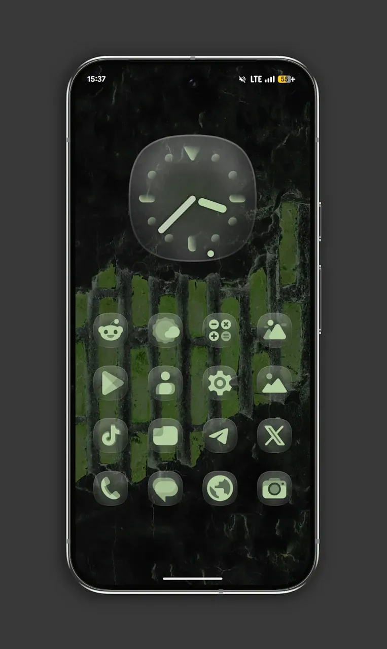 Glassy Material You Icons screenshot 3