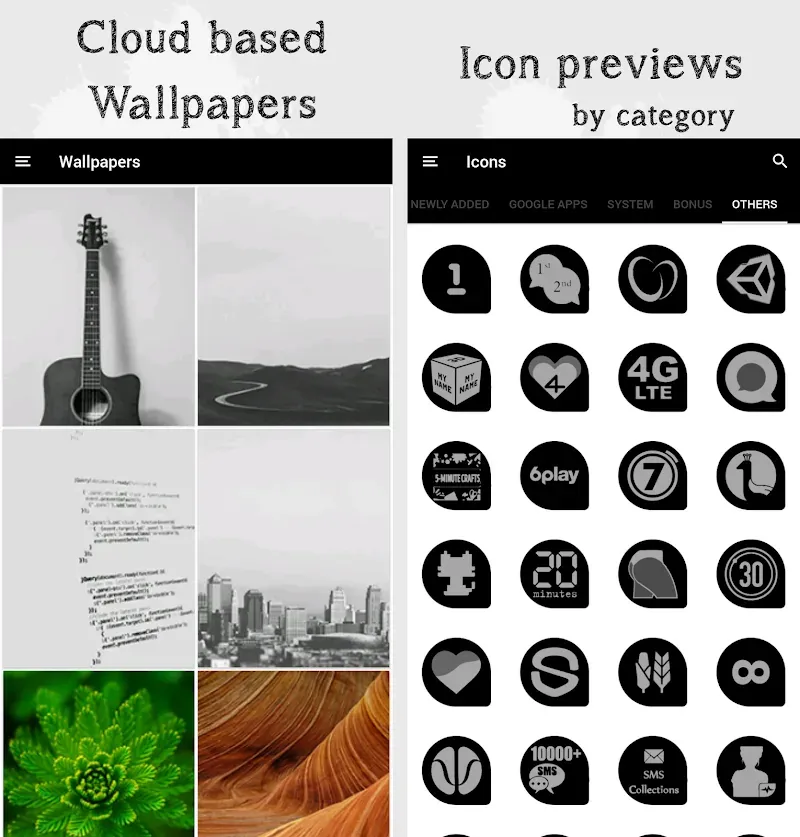 Oscuro Icon Pack screenshot 5