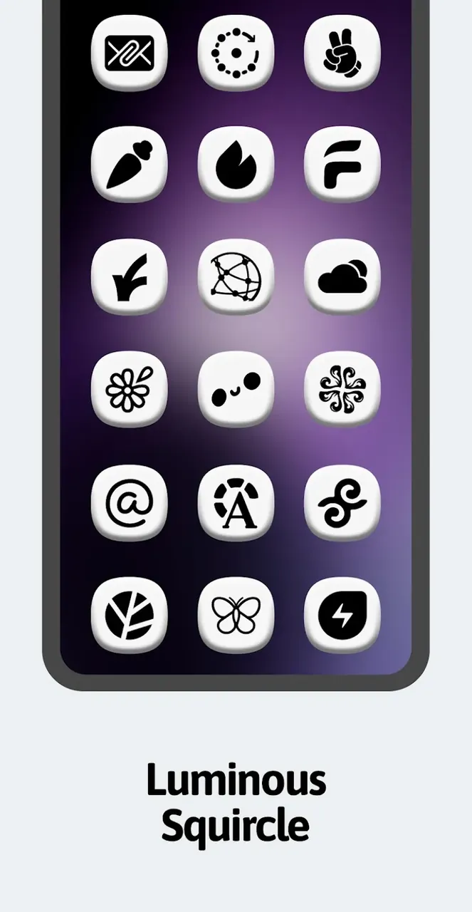 One 3D White Icon Pack screenshot 4
